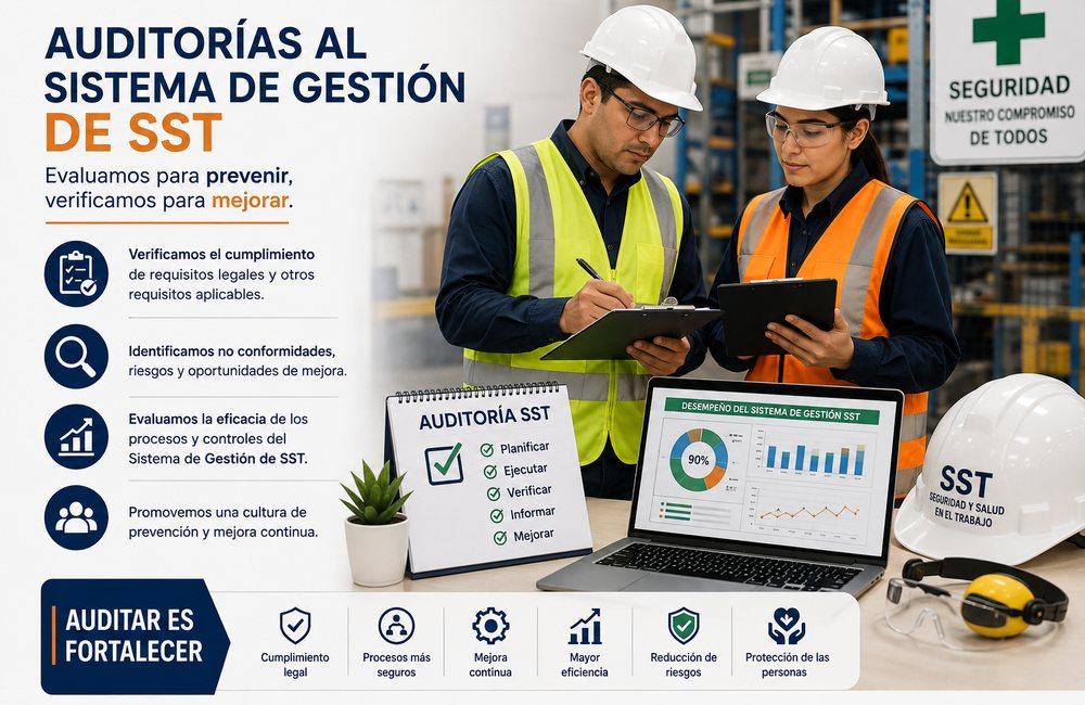 Auditoría al Sistema de Gestión de SST en campo