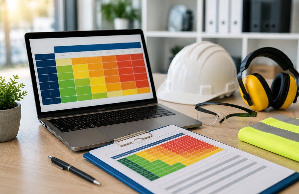 Matriz IPERC con niveles de riesgo valorados